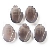 Natural Grey Agate Pendants G-K359-03L-1