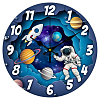 MDF Printed Wall Clock HJEW-WH0058-011-1