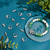   10Pcs 304 Stainless Steel Toggle Clasps STAS-PH0005-78-5