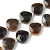 Natural Tiger Eye Beads Strands G-D316-A10-2