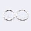 925 Sterling Silver Round Rings STER-F036-03S-1x9-2
