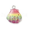 Translucent Resin Pendants RESI-M036-02C-1