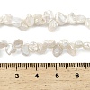 Natural Baroque Keshi Pearl Beads Strands PEAR-B004-07A-01B-5