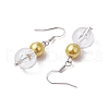 5 Pairs Acrylic Dangle Earrings EJEW-JE06351-5