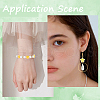 SUNNYCLUE 50Pcs Glass Beads LAMP-SC0001-39-5