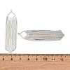 Brass Tassel Big Pendants KK-F898-22D-P-3