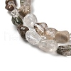 Natural Green Lodolite Quartz Beads Strands G-P497-01E-05-4