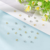 GOMAKERER 40Pcs 2 Colors 925 Sterling Silver Wire Guardian FIND-GO0002-71-4