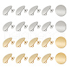 Unicraftale 304 Stainless Steel Stud Earring Findings STAS-UN0001-04-1
