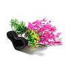 Plastic Artificial Aquatic Plants Decor DJEW-G025-03-3