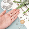 Unicraftale 112Pcs 6 Styles 304 & 201 Stainless Steel Cup Pearl Peg Bails Pin Pendants STAS-UN0055-23-4