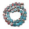 Synthetic Imperial Jasper Beads Strands G-Q050-B01-01-2