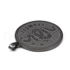 304 Stainless Steel Pendants STAS-P321-01EB-3