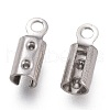 304 Stainless Steel Folding Crimp Ends STAS-L262-04B-P-2