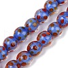 Handmade Lamword Beads Strands LAMP-P069-01A-02-1