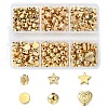 265Pcs 6 Styles CCB Plastic Beads CCB-YW0001-42-1