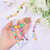 Fruit Polymer Clay & Acrylic & Alloy Enamel Locking Stitch Marker HJEW-CA00012-3
