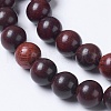 Imitation Burmese Wood Beads Strands WOOD-J001-03-8mm-1-3
