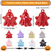 SUNNYCLUE 32Pcs 8 Styles Rack Plating & Spray Painted Alloy Enamel Pendants FIND-SC0010-20-2