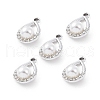 Alloy Crystal Rhinestone Pendants ALRI-C008-47P-2