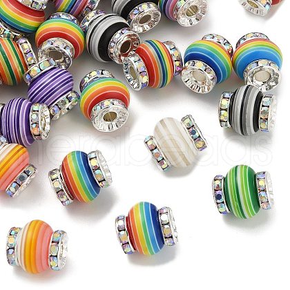 Brass Resin Beads KK-Q080-02S-1