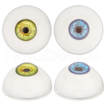   4Pcs 2 Colors Resin Craft Eyes DIY-PH0013-66-1