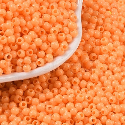 Opaque Acrylic Beads SACR-A007-01B-28-1