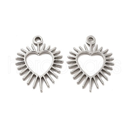 Non-Tarnish 304 Stainless Steel Pendants STAS-E182-11P-1