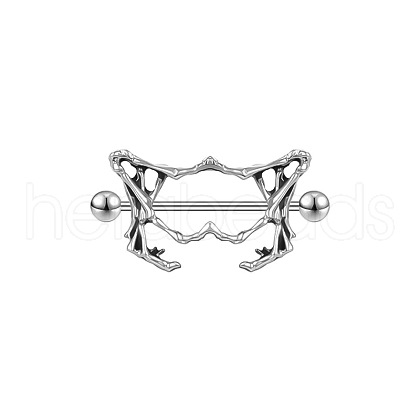 304 Stainless Steel Nipple Rings WG424A2-12-1