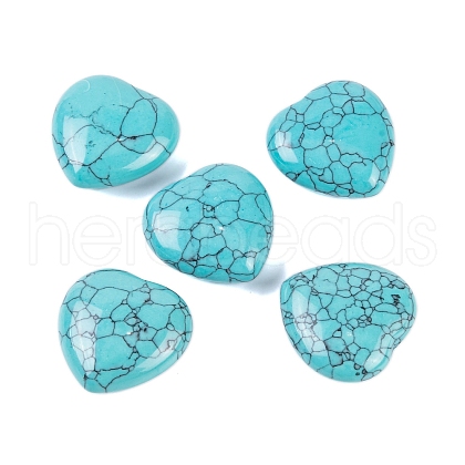 Mother's Day Gifts Synthetic Turquoise Healing Stones G-G020-01-10-1