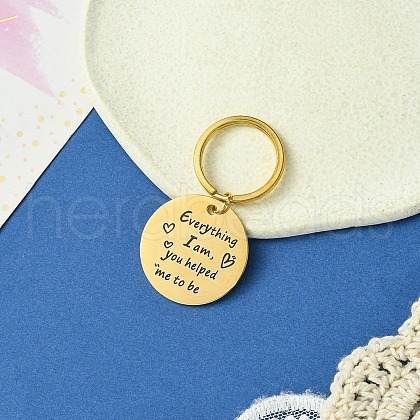 201 Stainless Steel Keychain KEYC-YW00104-07-1