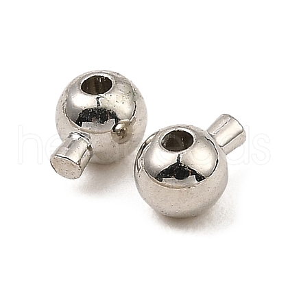 Brass Crimp Beads X-KK-Z030-16C-P-1