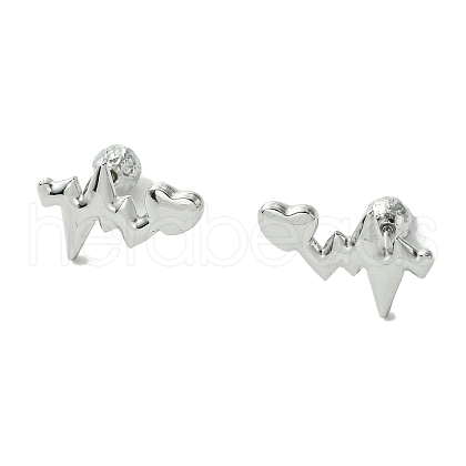 Non-Tarnish 304 Stainless Steel Ear Studs EJEW-Q801-04P-1