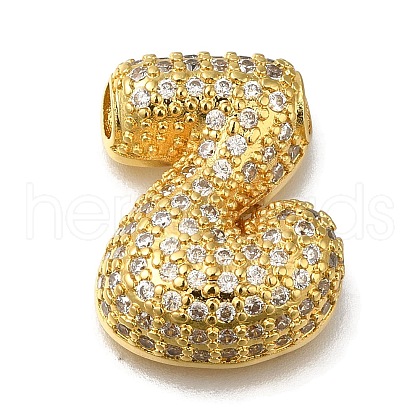 Brass with Cubic Zirconia Pendant KK-Q818-02Z-G-1