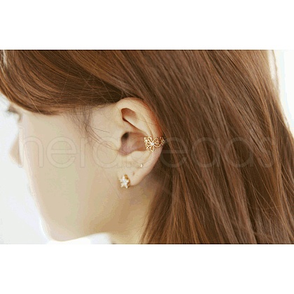 Alloy Cuff Earrings WG0684F-02-1