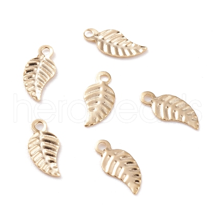 Brass Charms KK-Y003-11G-1