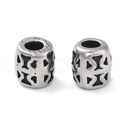 304 Stainless Steel Beads STAS-M057-42AS-01-1