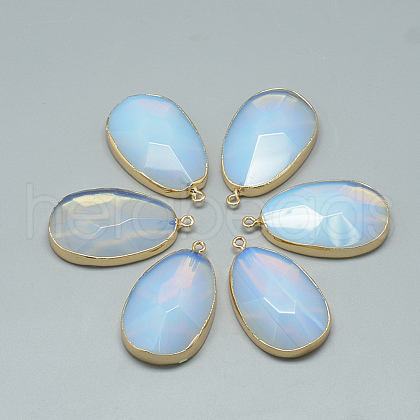 Opalite Pendants G-Q494-37B-1