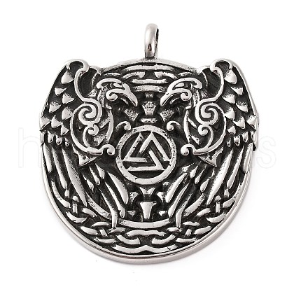 316 Surgical Stainless Steel Big Pendants STAS-Z073-46AS-1