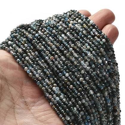 Natural Apatite Beads Strands G-RM2025-A18-3mm-A-1