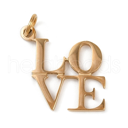 304 Stainless Steel Pendants STAS-K301-03A-G-1