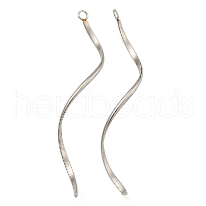 Non-Tarnish 304 Stainless Steel Pendants STAS-F230-04P-B-1