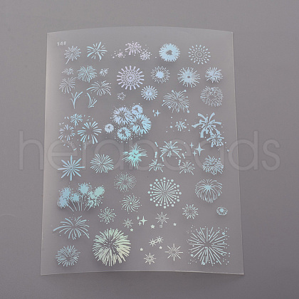 Waterproof Transparent Plastic Stickers DIY-E015-27N-1