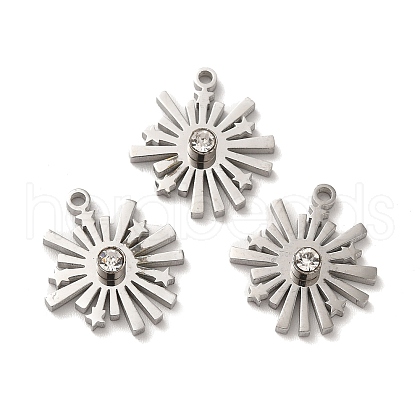 304 Stainless Steel Pendants STAS-A080-15P-1