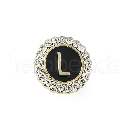 Letter Enamel Pins JEWB-S042-03L-G-1