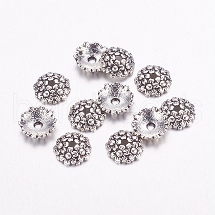 Tibetan Style Bead Caps LF1650Y-NF-1