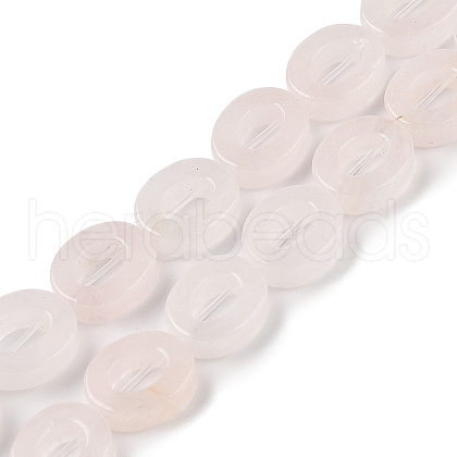 Natural Rose Quartz Beads Strands G-M439-A15-01-1