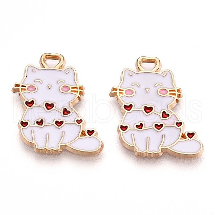 Alloy Enamel Pendants ENAM-N056-437-1