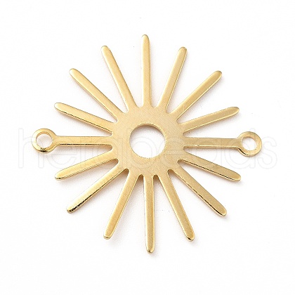 Brass Connector Charms KK-H435-10G-1