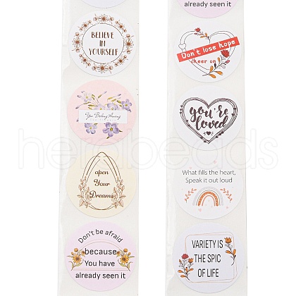 Positive Inspirational Word Paper Stickers DIY-A049-03B-1